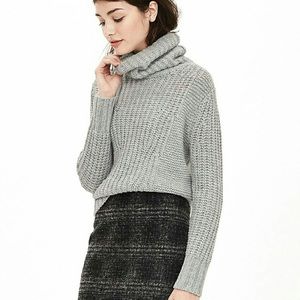 Banana Republic Mixed Stitch Turtleneck